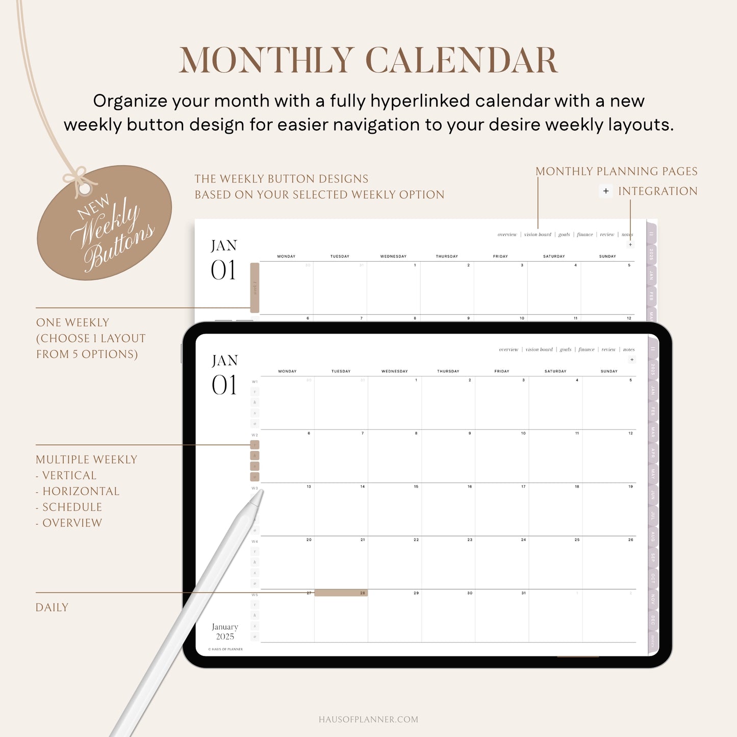 2025 Digital Planner | Landscape