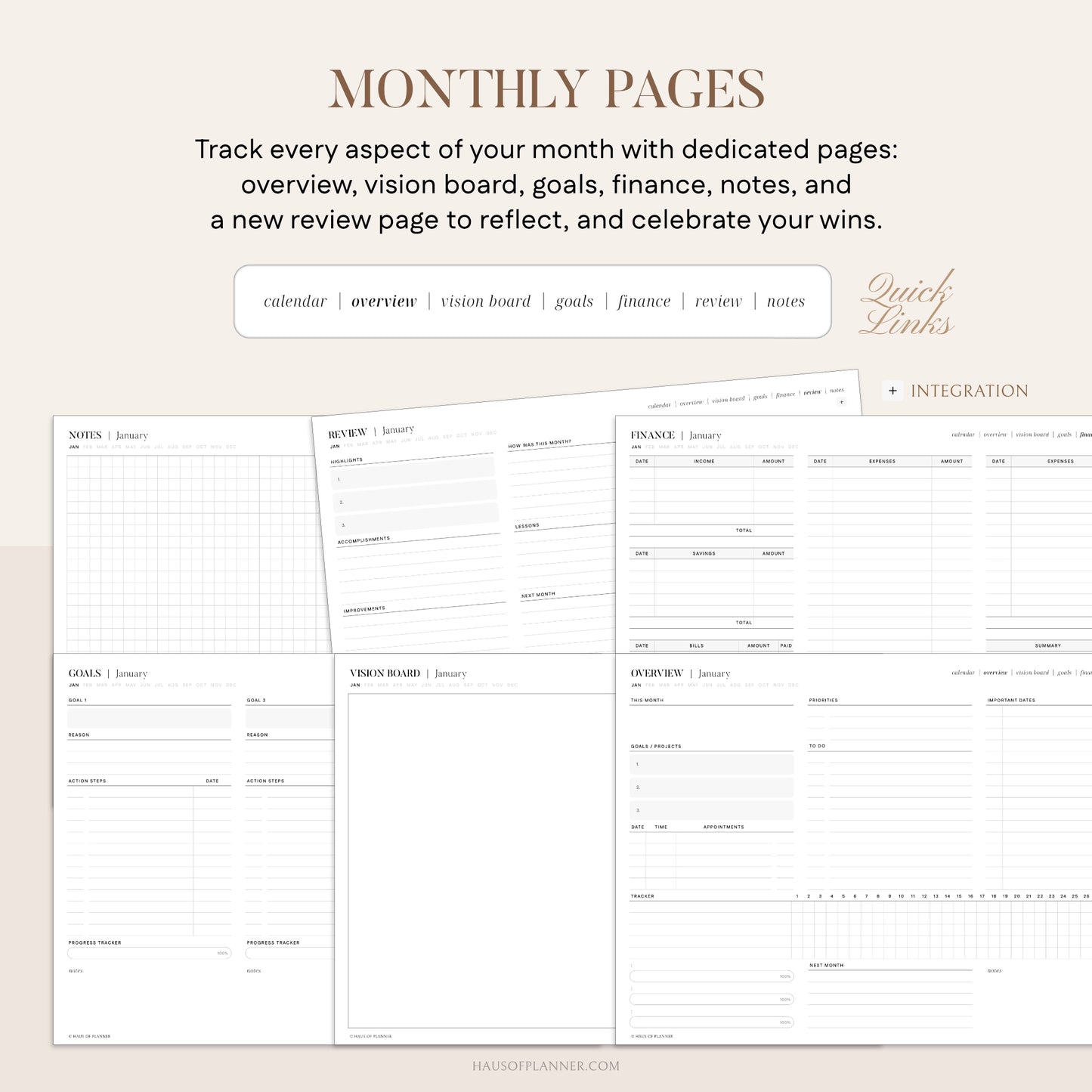 2025 Digital Planner | Landscape