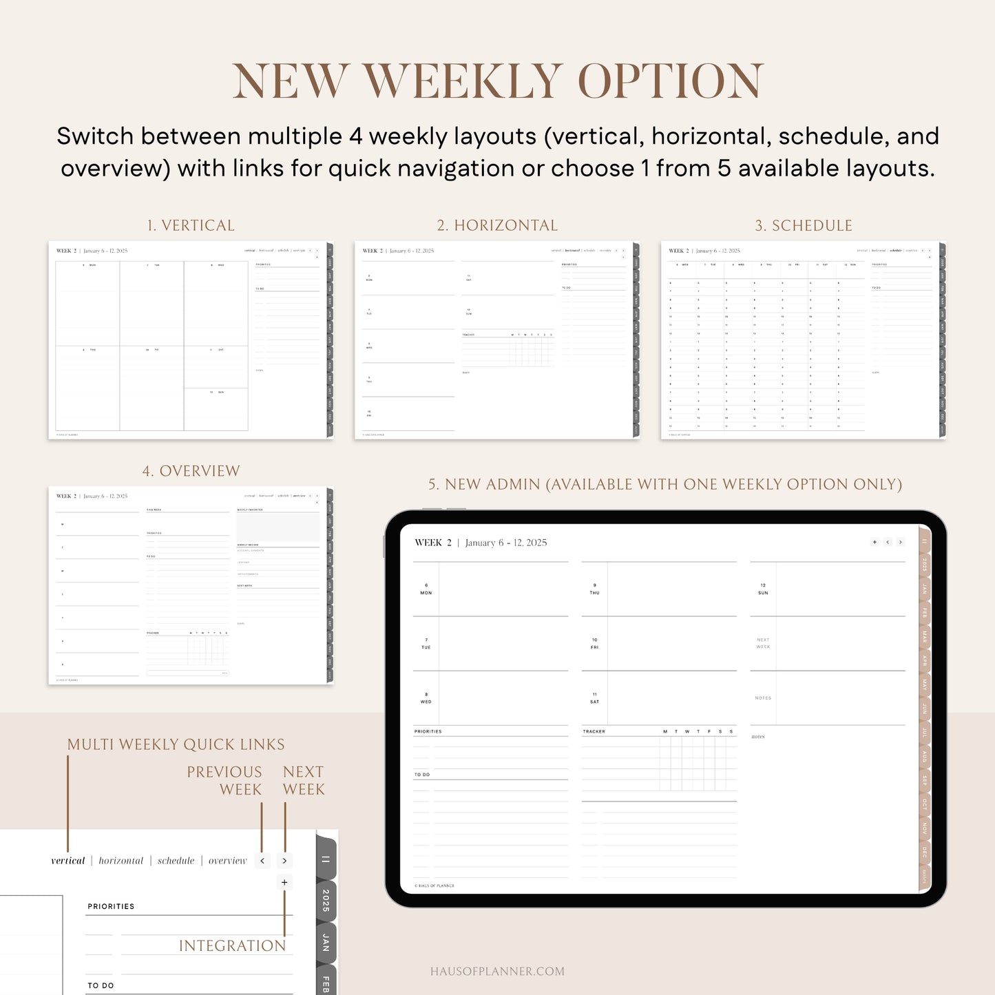 2025 Digital Planner | Landscape