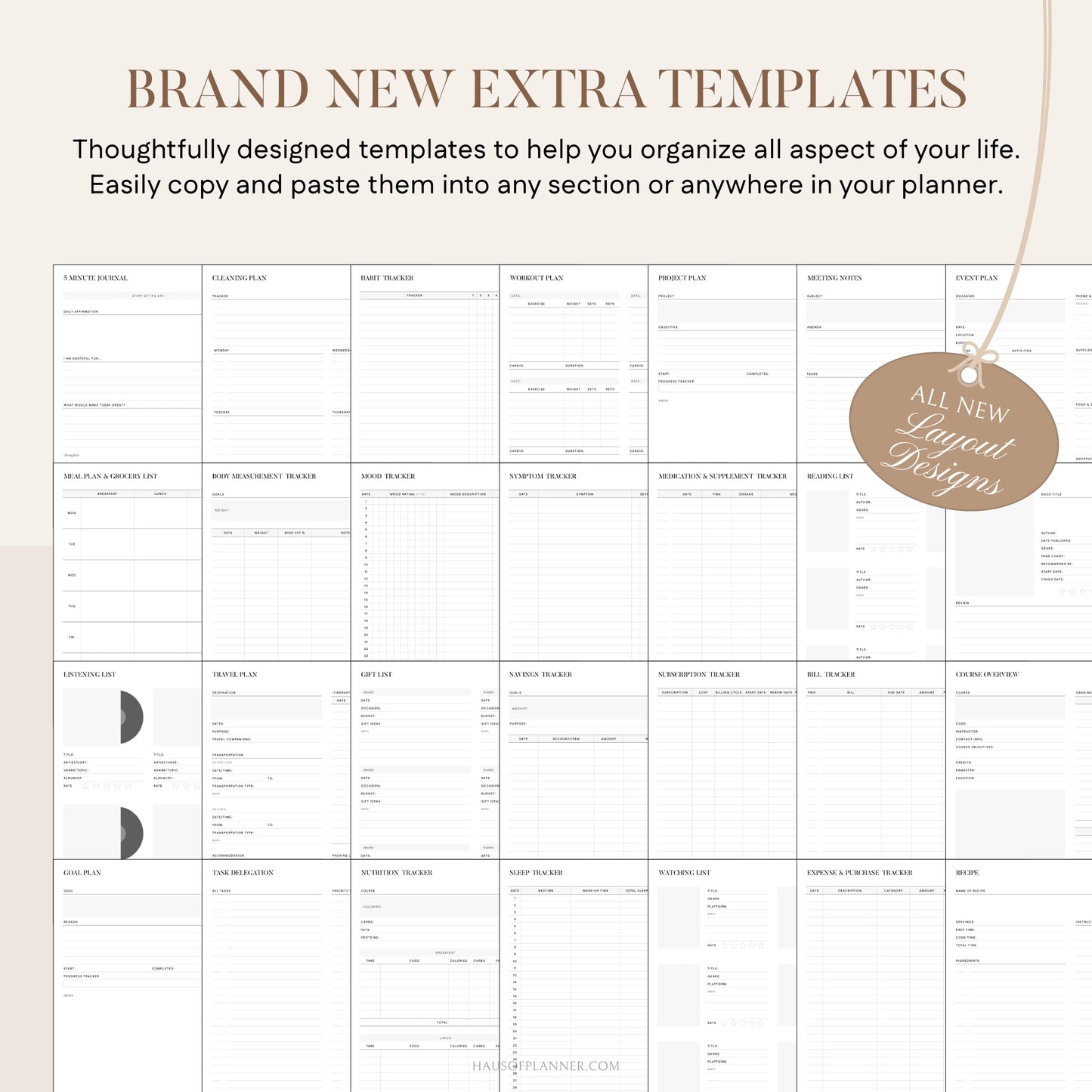 2025 Digital Planner | Landscape