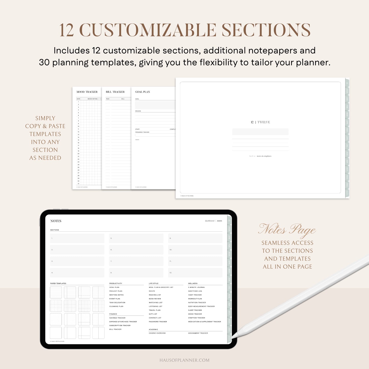 2025 Digital Planner | Landscape