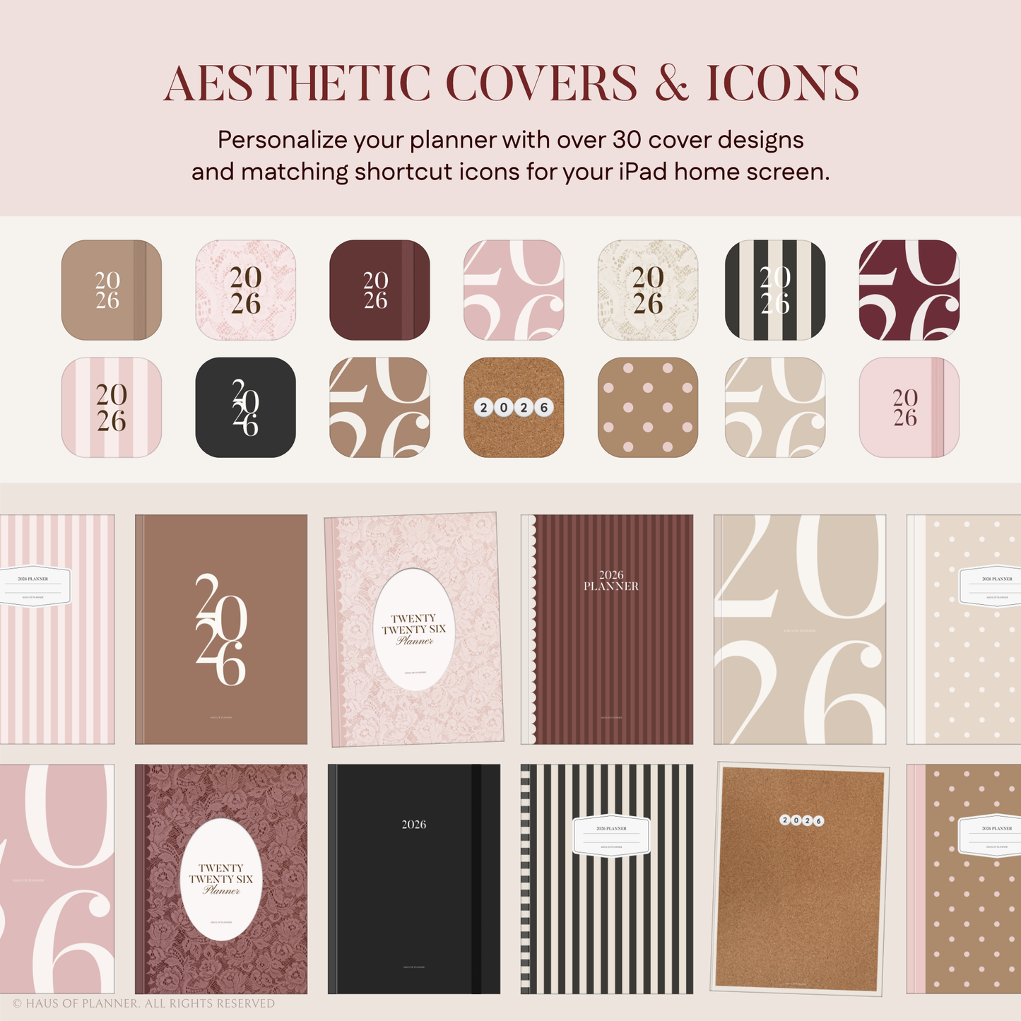 2026 Digital Planner | Portrait