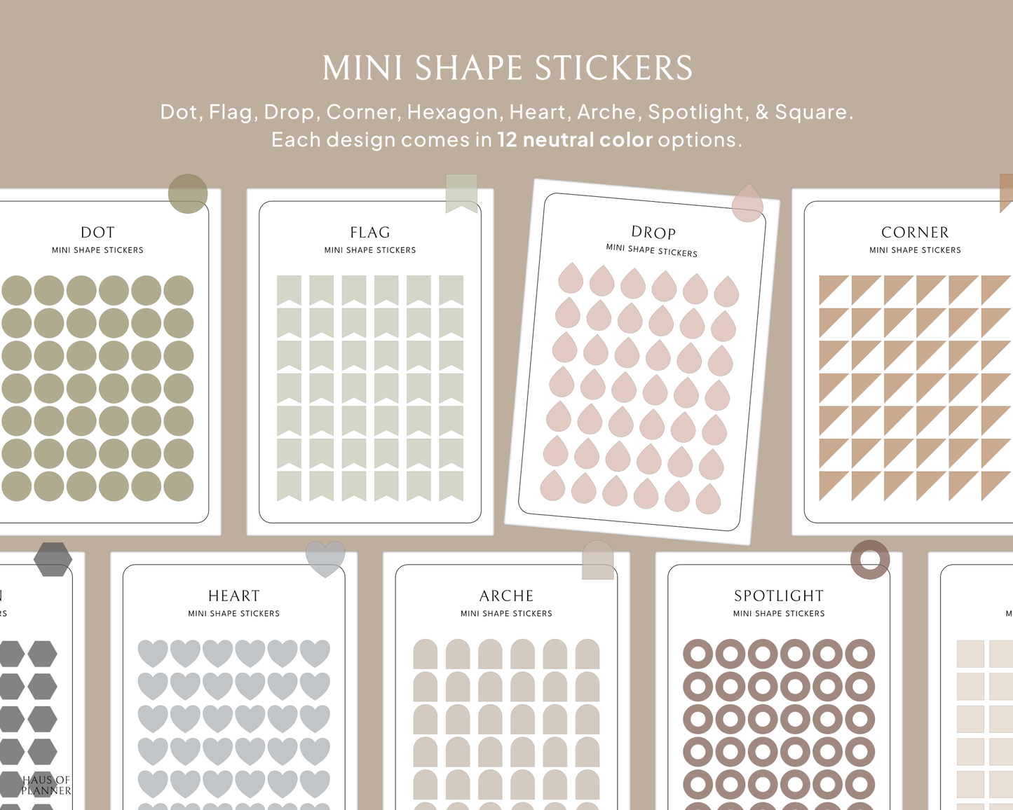 Everyday Digital Stickers Vol.2 | Neutral
