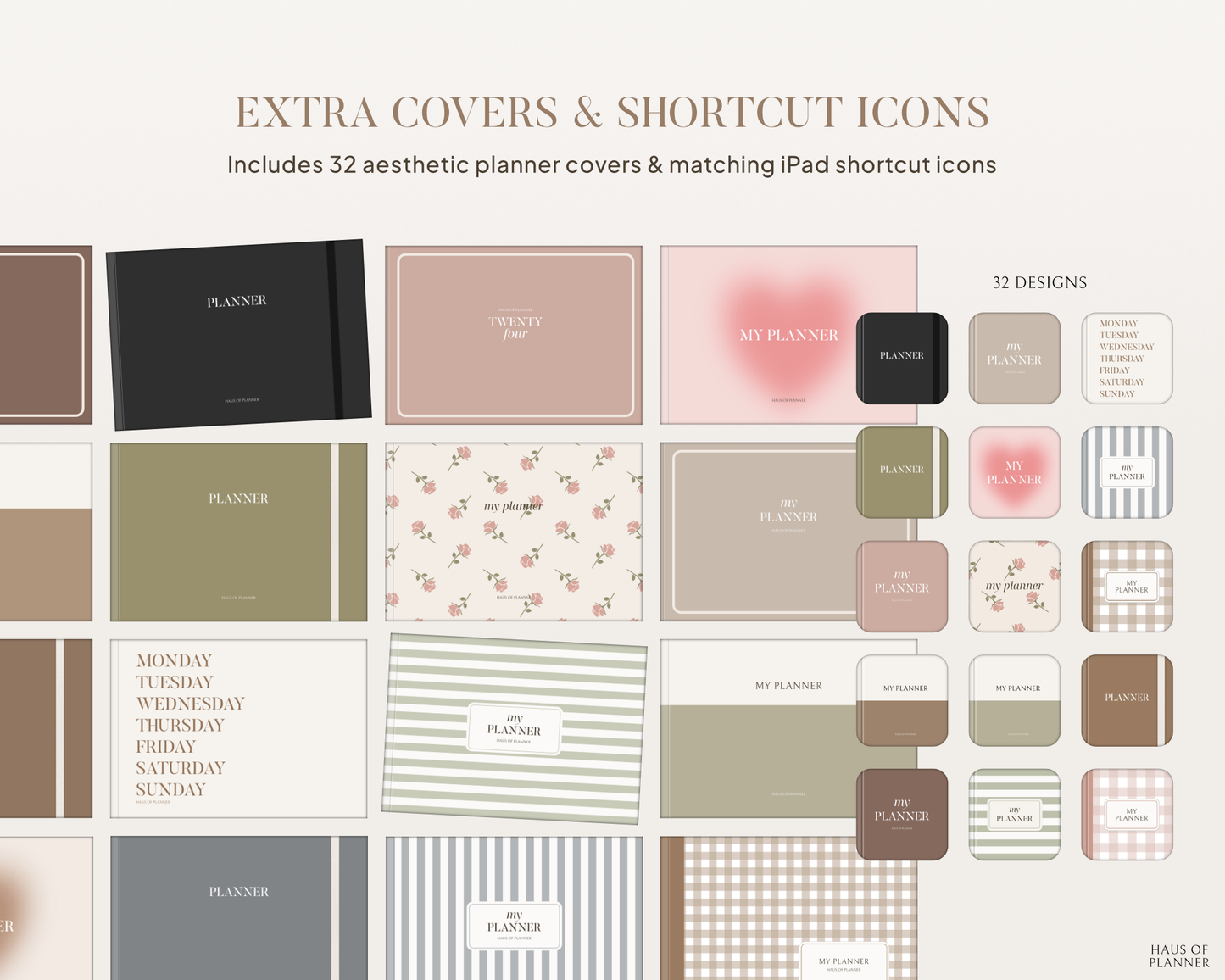 Undated Digital Planner | Landscape