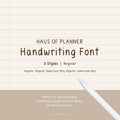 Handwriting Font | Regular