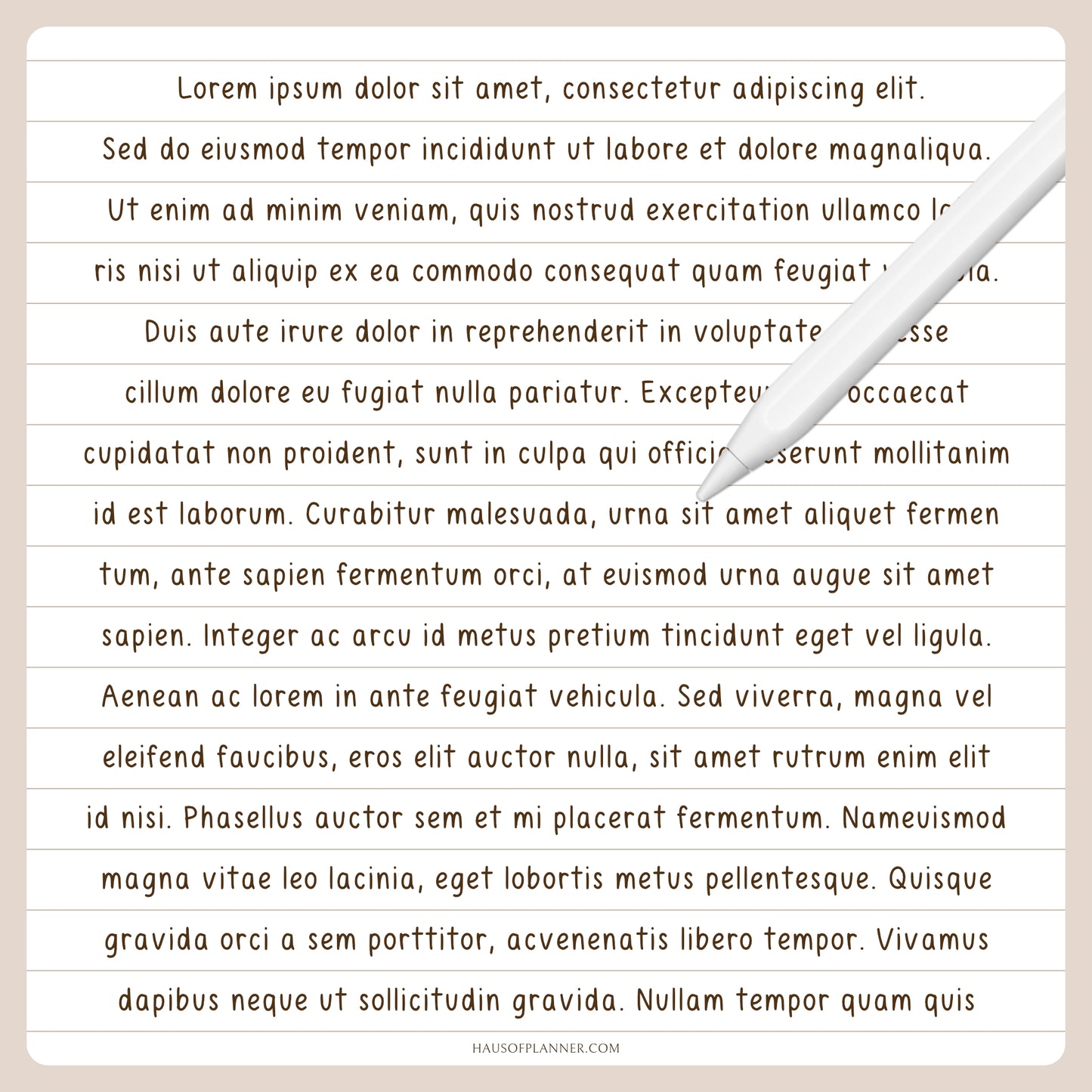 Handwriting Font | Regular