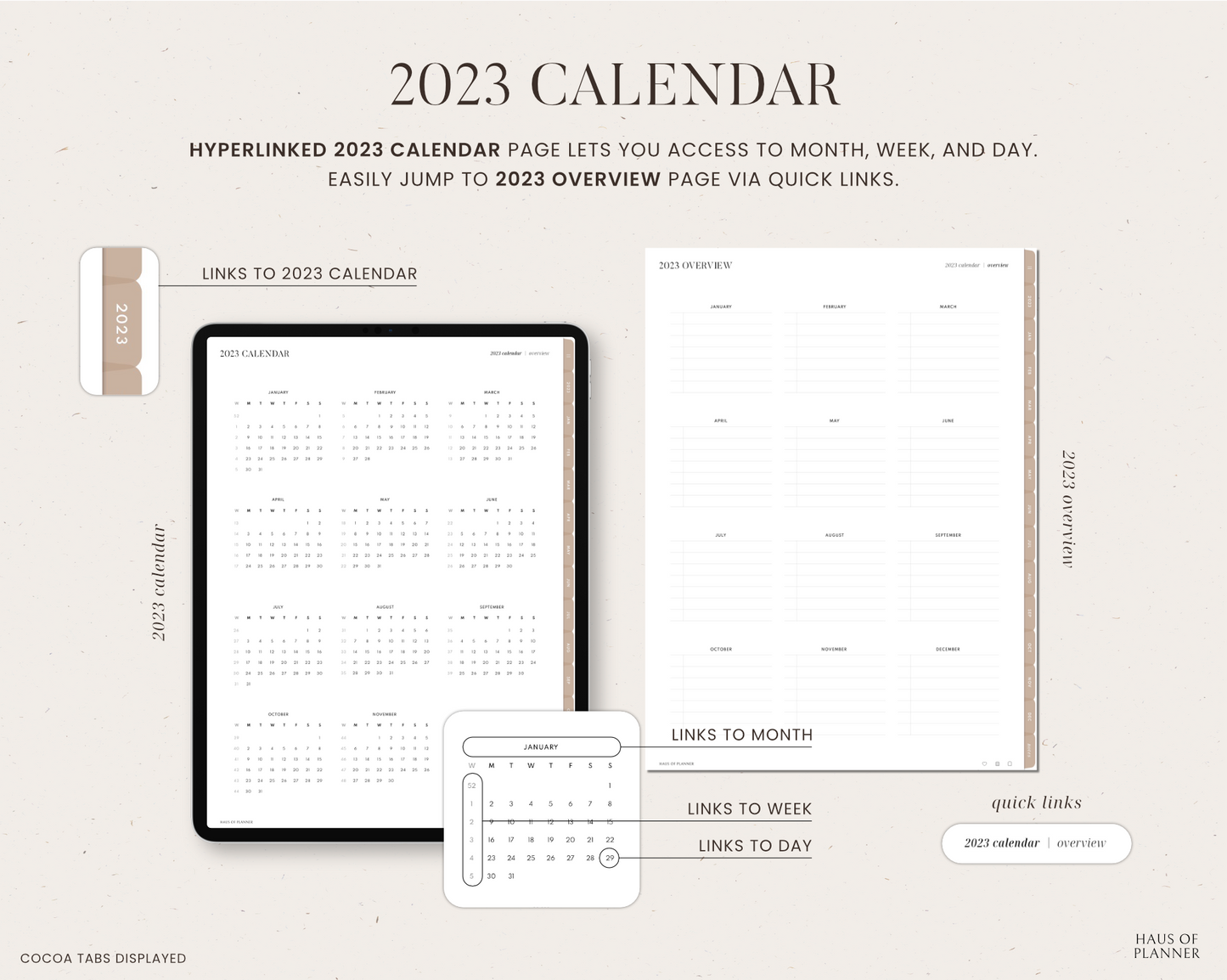 2023 Digital Planner | Portrait
