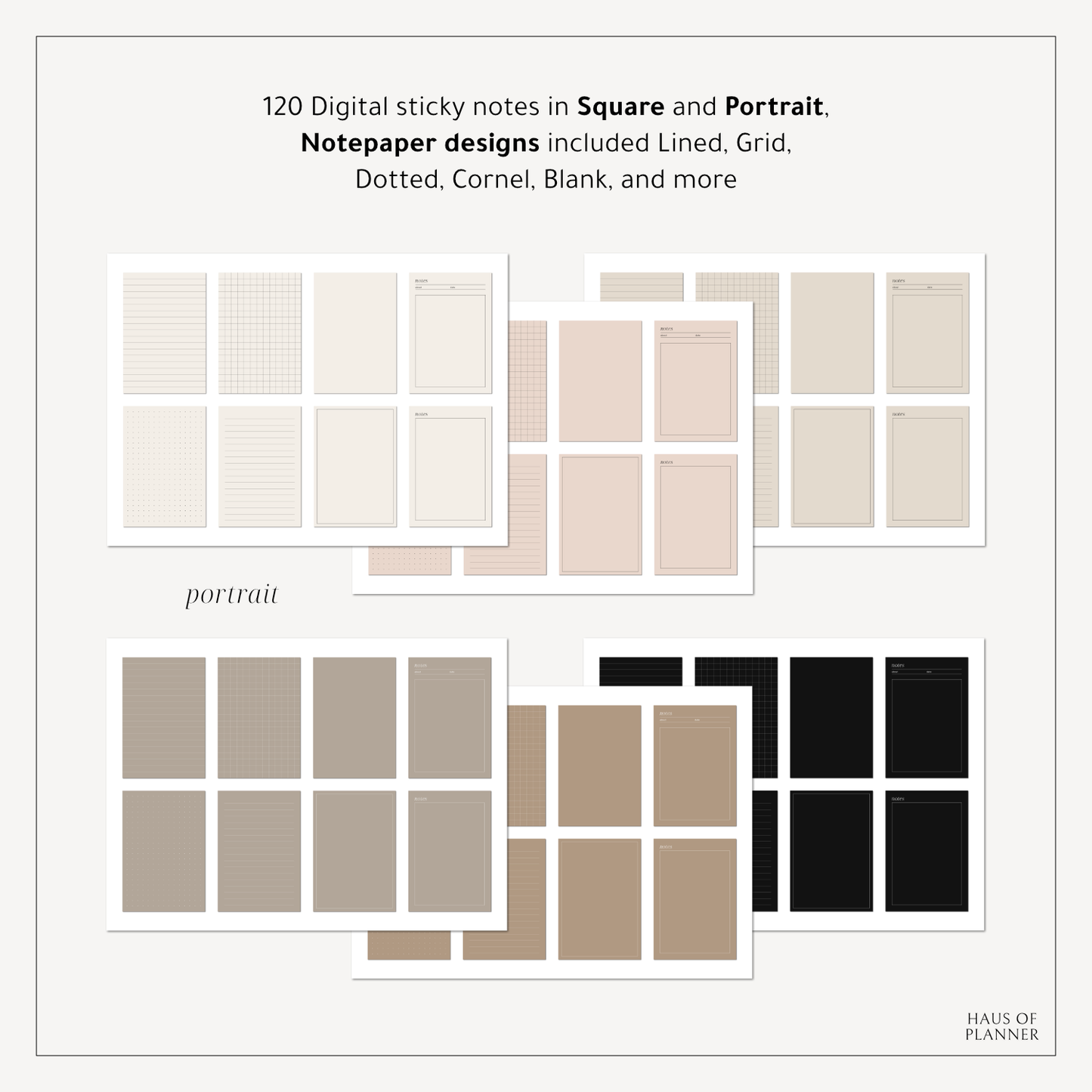 Notepaper Digital Sticky Notes