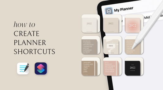 How to Create a Shortcut for your Digital Planner