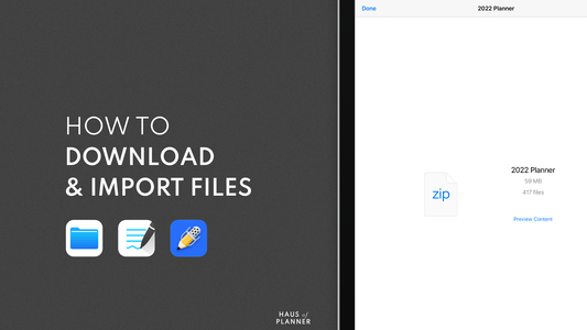 How to Download and Import Files