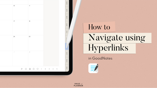 How to Navigate using Hyperlinks in GoodNotes