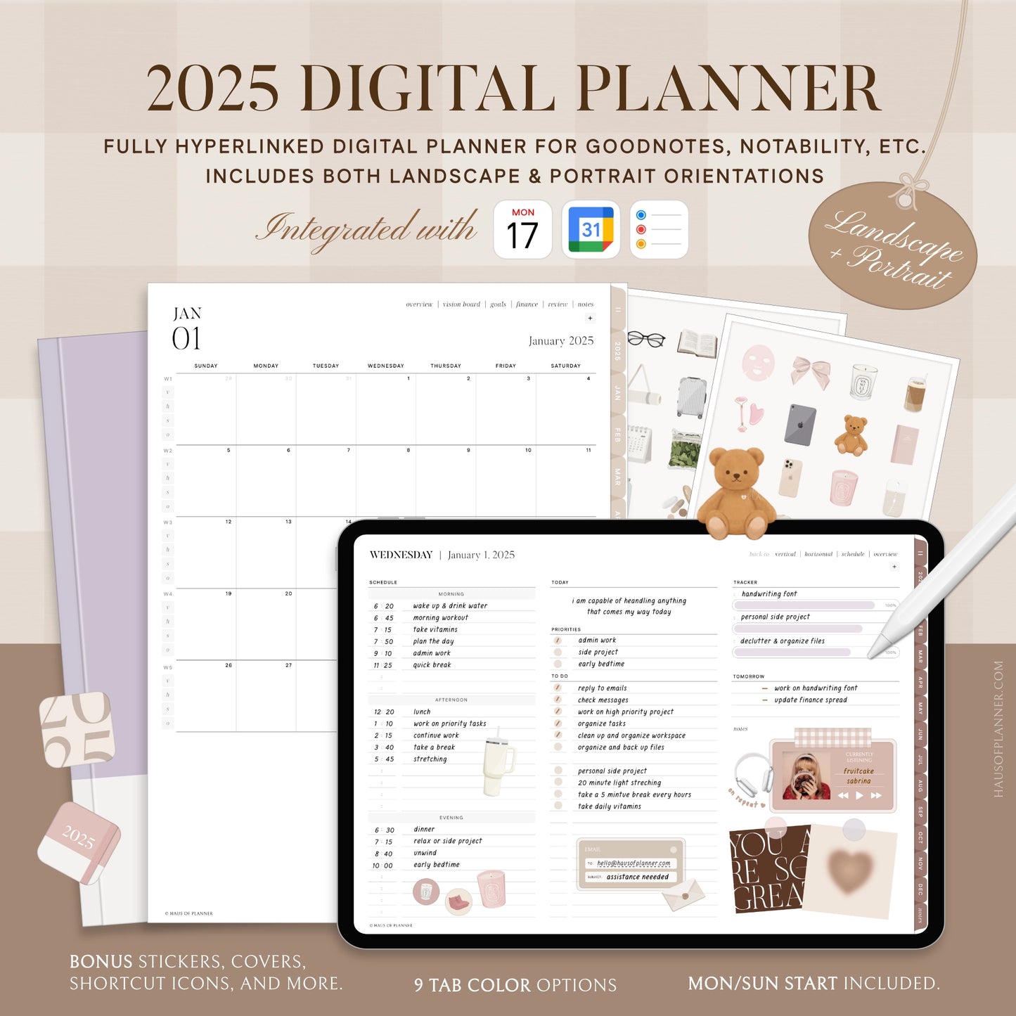 2025 Digital Planner | Bundle