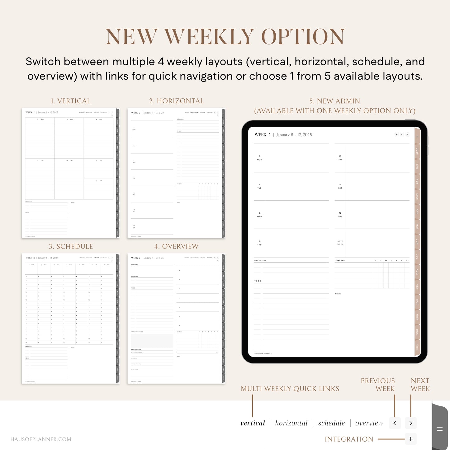 2025 Digital Planner | Bundle