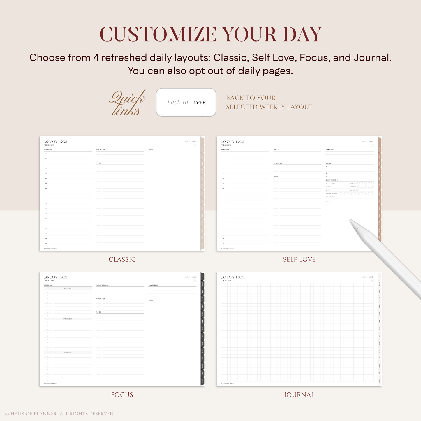 2026 Digital Planner | Bundle