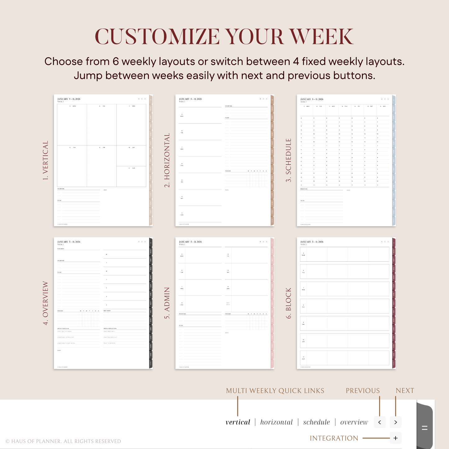 2026 Digital Planner | Bundle