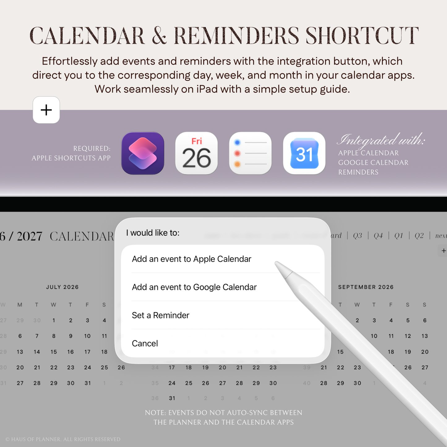 2026-27 Midyear Digital Planner | Portrait