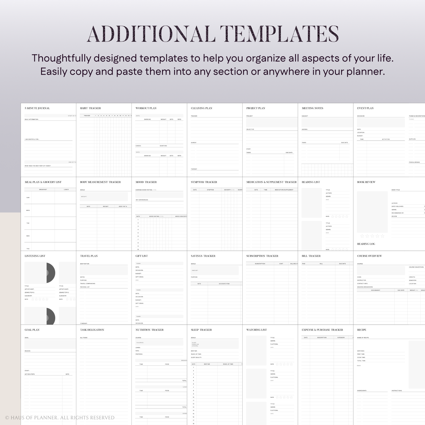 2026-27 Midyear Digital Planner | Portrait