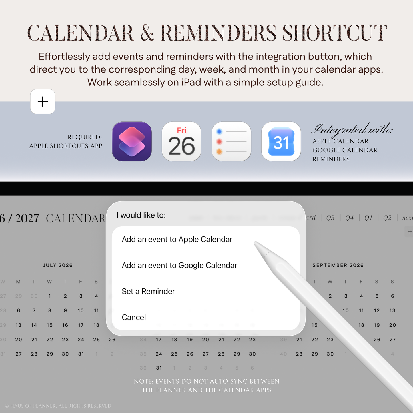 2026-27 Midyear Digital Planner | Landscape
