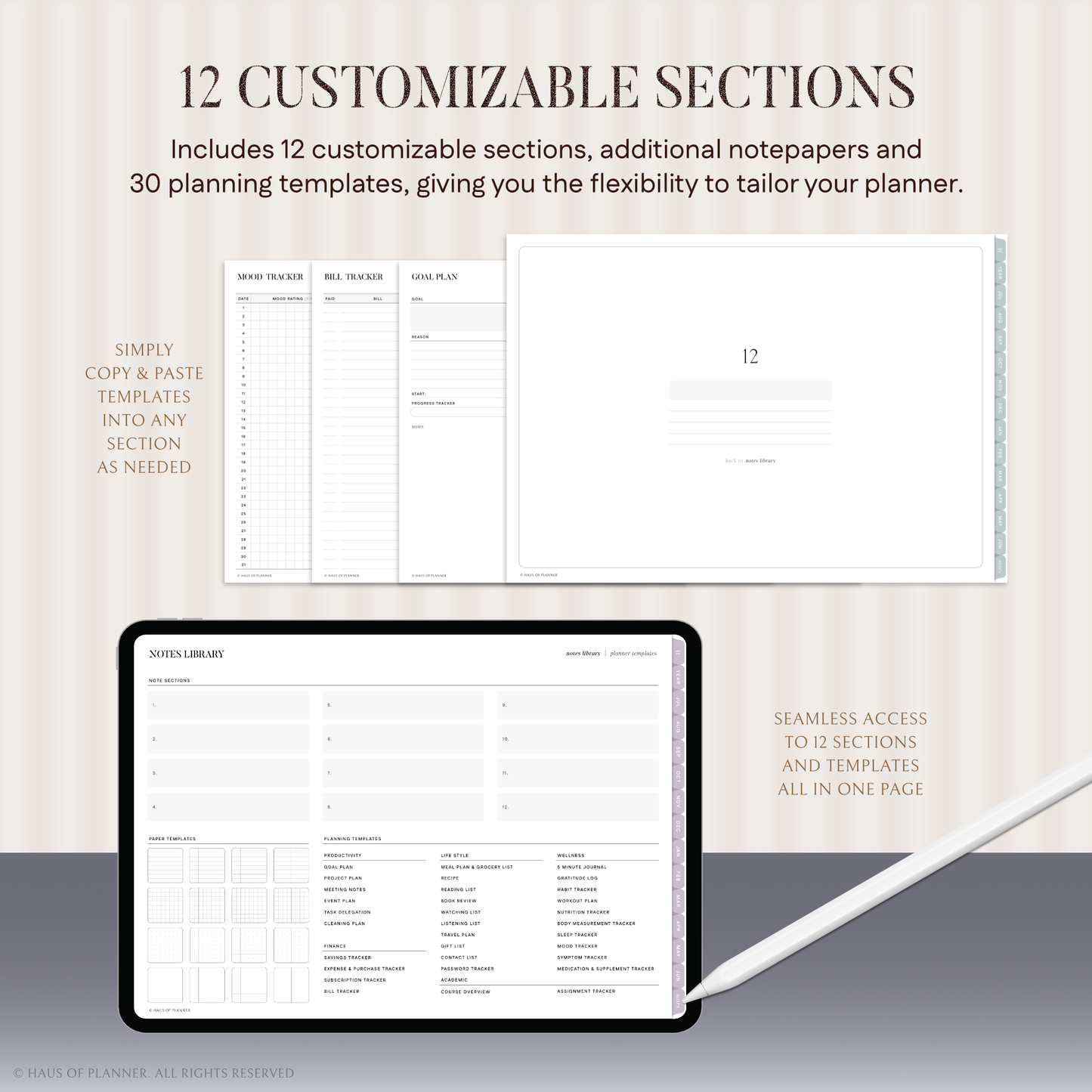 2026-27 Midyear Digital Planner | Bundle