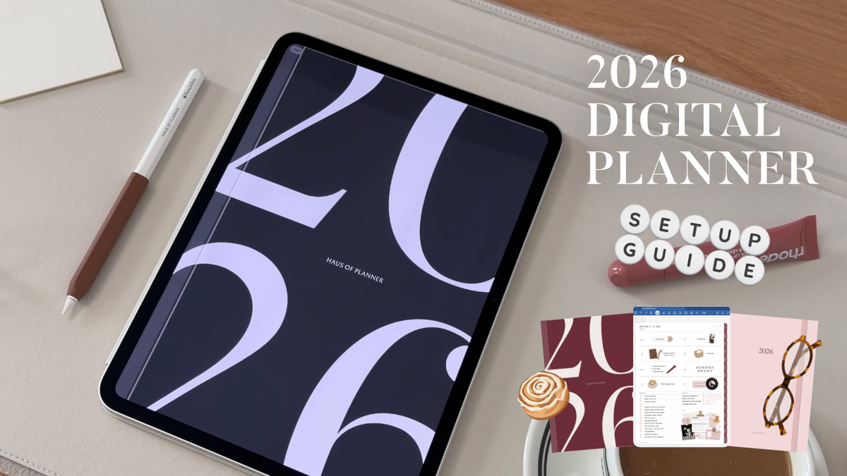 Haus of Planner | Minimal Digital Stationery