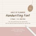 Handwriting Font | Italic