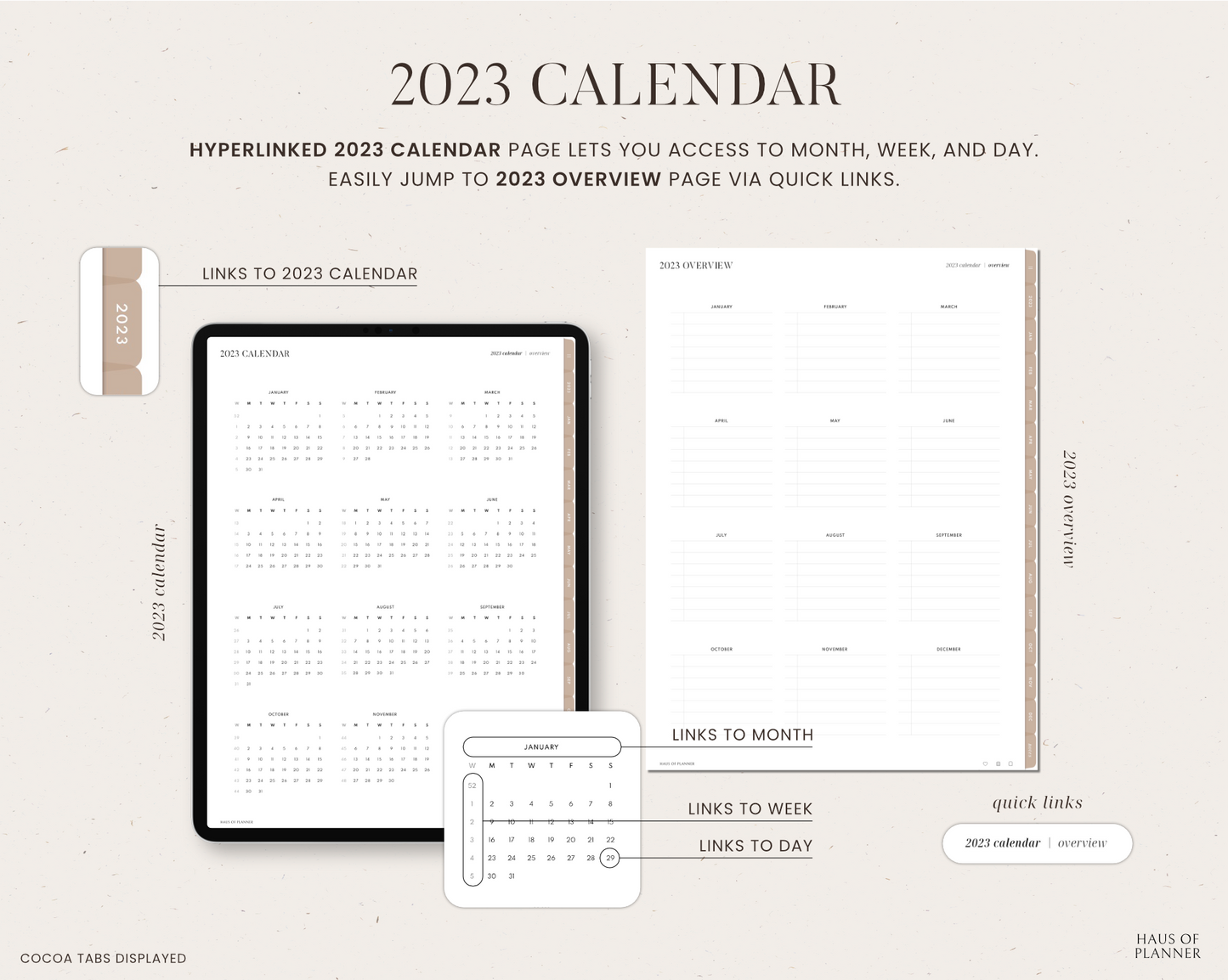 2023 Digital Planner | Bundle Landscape & Portrait