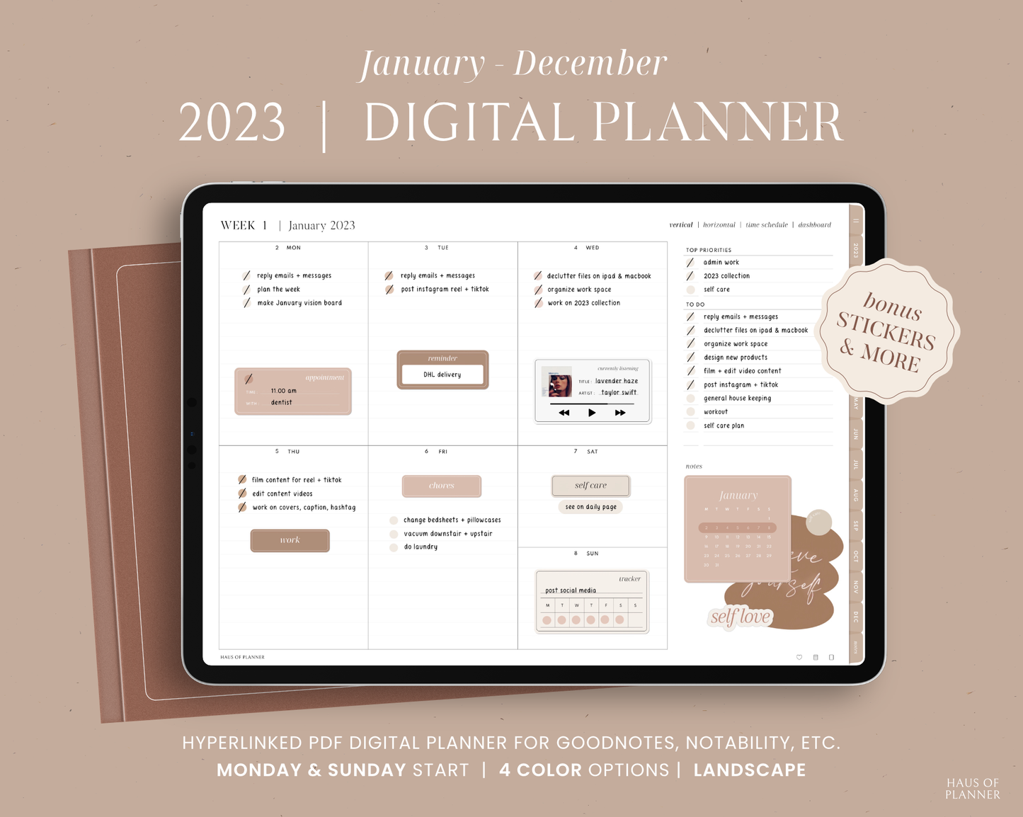 2023 Digital Planner | Landscape